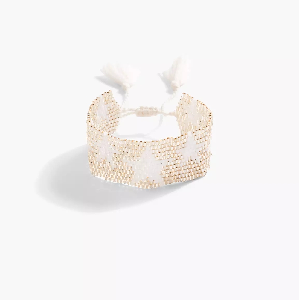 Lane Bryant Americana beaded star bracelet.